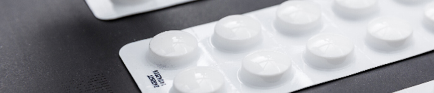 Impression continue sur produits pharmaceutiques