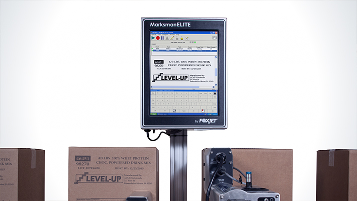 A FoxJet printer controller with a Windows operating system